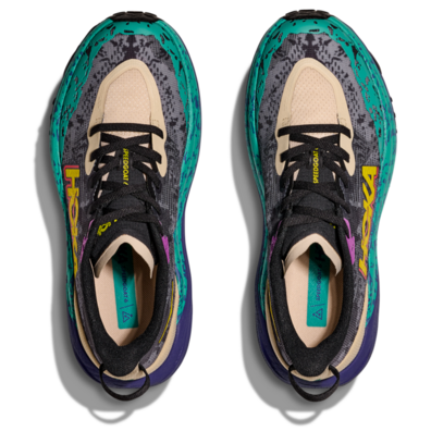 Baskets Hoka Speedgoat 6 W Gris/Vert/Violet