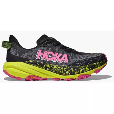 Chaussures Hoka Speedgoat 6 W Noir/Néon