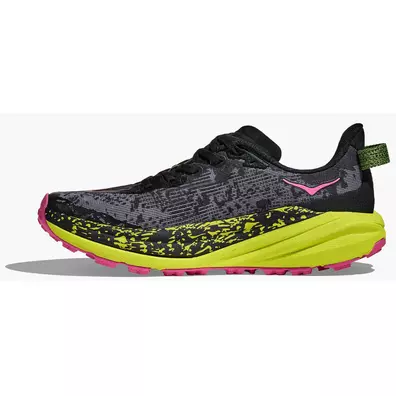 Chaussures Hoka Speedgoat 6 W Noir/Néon