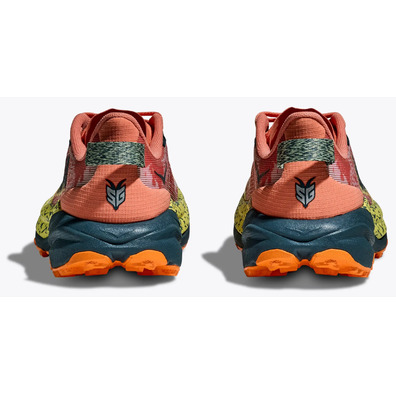 Baskets Hoka Speedgoat 6 W Saumon/Jaune