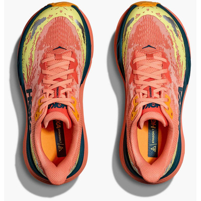 Chaussures Hoka Stinson 7 W corail