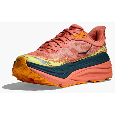 Chaussures Hoka Stinson 7 W corail