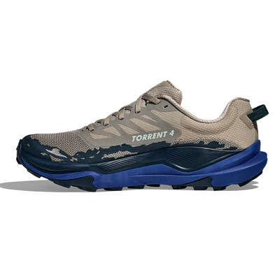 Chaussure Hoka Torrent 4 Beige/Bleu