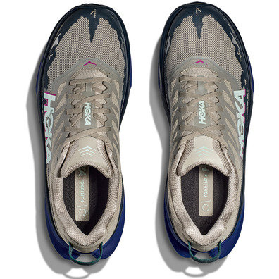 Chaussure Hoka Torrent 4 Beige/Bleu