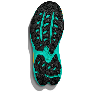 Zapatilla Hoka Torrent 4 W Eau verte/Amarillo