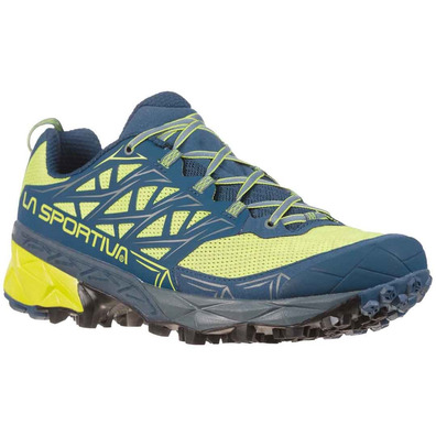 Zapatillas La Sportiva Akyra Blue Oil/Lima