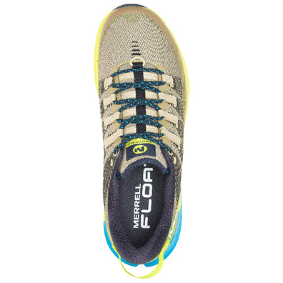 Chaussure Merrell Agility Peak 4 Beige/Jaune/Bleu