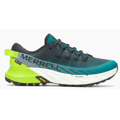 Chaussures Merrell Agility Peak 4 GTX Bleu/Vert