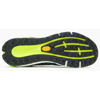 Chaussures Merrell Agility Peak 4 GTX Bleu/Vert
