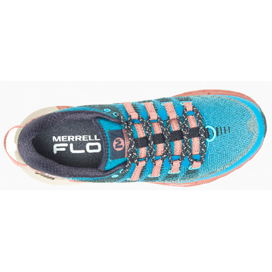 Chaussure Merrell Agility Peak 4 GTX W Bleu/Rose