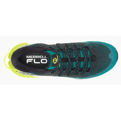 Chaussure Merrell Agility Peak 4 GTX W Bleu/Vert