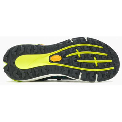 Chaussure Merrell Agility Peak 4 GTX W Bleu/Vert