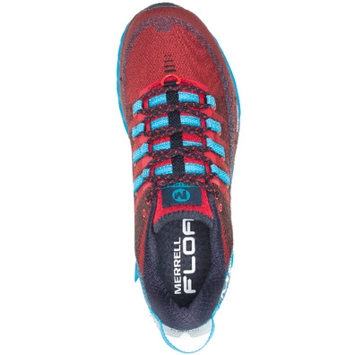 Chaussures Merrell Agility Peak 4 Rouge/Bleu