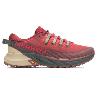 Chaussures Merrell Agility Peak 4 Rouge/Beige