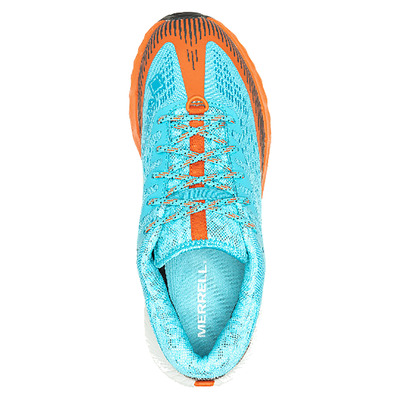 Chaussure Merrell Agility Peak 5 GTX W Bleu/Orange