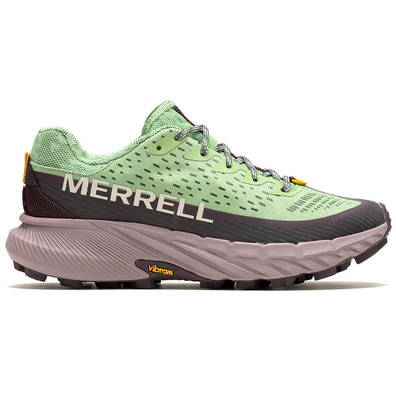 Chaussures Merrell Agility Peak 5 W Vert/Grenat