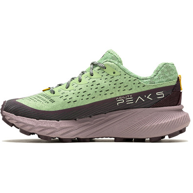 Chaussures Merrell Agility Peak 5 W Vert/Grenat
