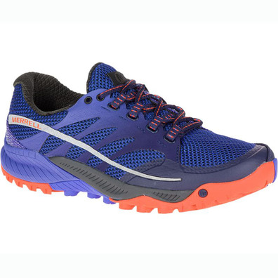 Zapatilla Merrell All Out Charge W Bleu / Orange