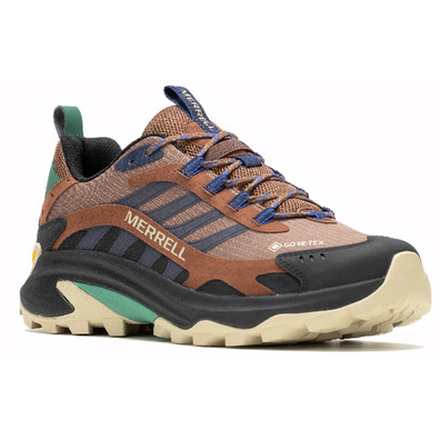Chaussure Merrell Moab Speed 2 GTX Marron/Noir/Bleu