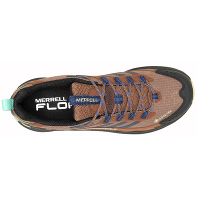 Chaussure Merrell Moab Speed 2 GTX Marron/Noir/Bleu
