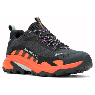 Chaussure Merrell Moab Speed 2 GTX Noir/Orange
