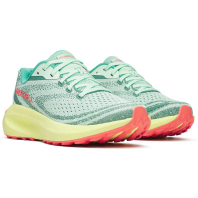 Baskets Merrell Morphlite W vert/jaune/corail
