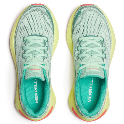 Baskets Merrell Morphlite W vert/jaune/corail