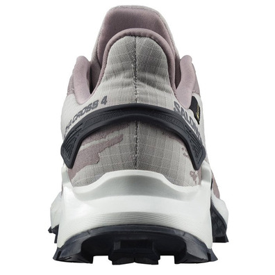 Chaussures Salomon Alphacross 4 GTX W Rose/Gris