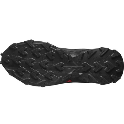 Chaussure Salomon Alphacross 5 GTX Noir/Lime