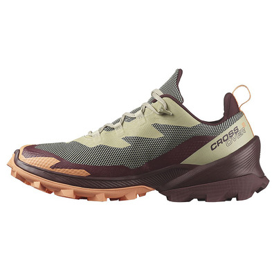 Chaussures Salomon Cross Over 2 GTX W Beige/Grenat/Saumon