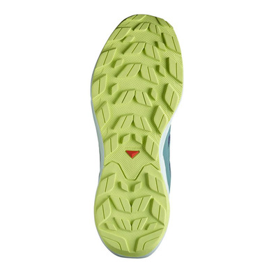 Chaussure de course Salomon Elixir Activ GTX Bleu/Vert citron
