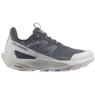 Chaussure Salomon Elixir Active GTX W Gris/Blanc