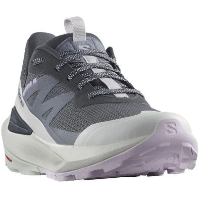 Chaussure Salomon Elixir Active GTX W Gris/Blanc