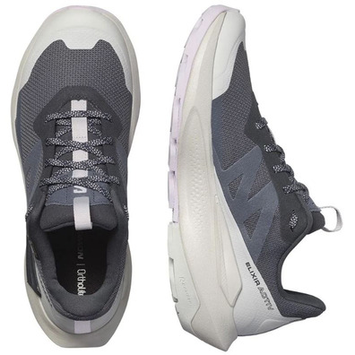 Chaussure Salomon Elixir Active GTX W Gris/Blanc