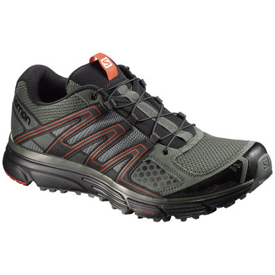 Zapatilla Salomon X-Mission 3 nuit Kaki/Orange/Negro