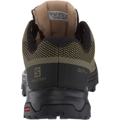 Présentation de Chaussure Salomon GTX Oliva verte