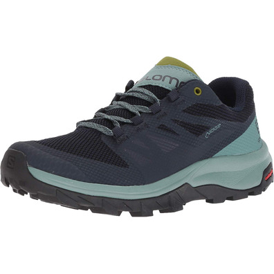 Zapatilla Salomon Grande ligne GTX W Marino/Verde