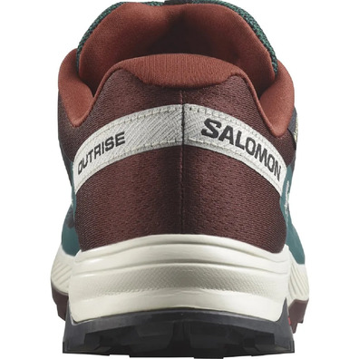 Baskets Salomon Outrise Gtx Vert/Marron