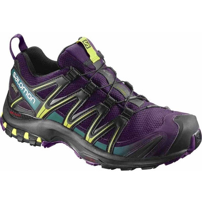 Zapatilla Salomon XA PRO 3D GTX W Violet/Amarillo