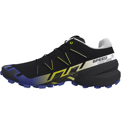 Chaussure Salomon Speedcross 6 GTX Bleu/Noir/Lime