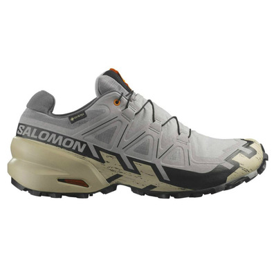 Chaussures Salomon Speedcross 6 GTX Gris/Beige