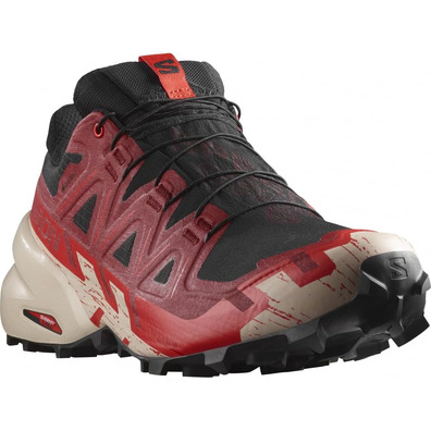 Chaussure Salomon Speedcross 6 GTX Rouge/Noir