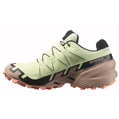 Chaussure Salomon Speedcross 6 GTX W Vert/Beige