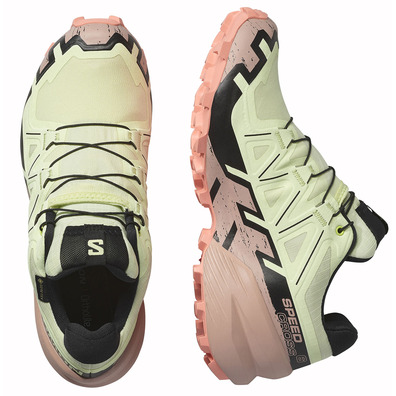 Chaussure Salomon Speedcross 6 GTX W Vert/Beige