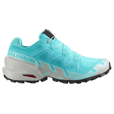 Chaussure de course Salomon Speedcross 6 W Bleu ciel