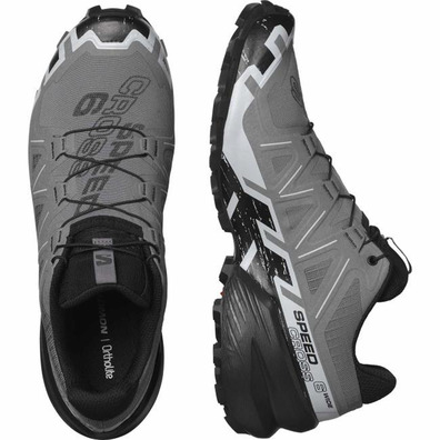 Chaussure de course Salomon Speedcross 6 Wide Gris