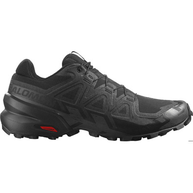 Chaussure de course Salomon Speedcross 6 Wide Black