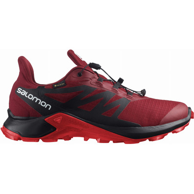 Chaussure Salomon Supercross 3 GTX Rouge/Noir