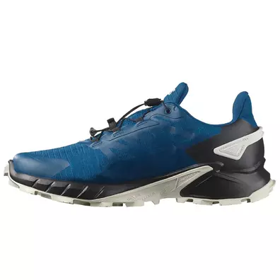 Chaussure Salomon Supercross 4 GTX Bleu/Blanc