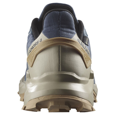 Chaussure Salomon Supercross 4 GTX Bleu grisâtre/Beige